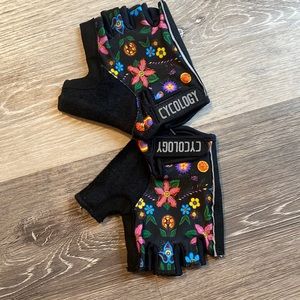 Cycology womens fingerless cycling gloves S